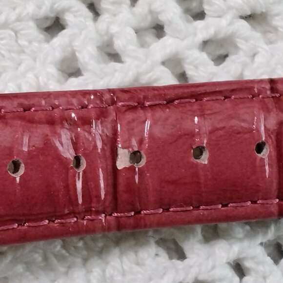 Vintage Anne Klein Wrist Watch with Leather Band - Picture 10 of 11